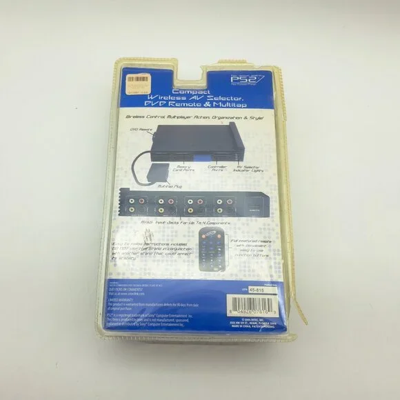 Intec Compact Wireless AV Selector DVD Remote & Multiap Unopened - Picture 8 of 11
